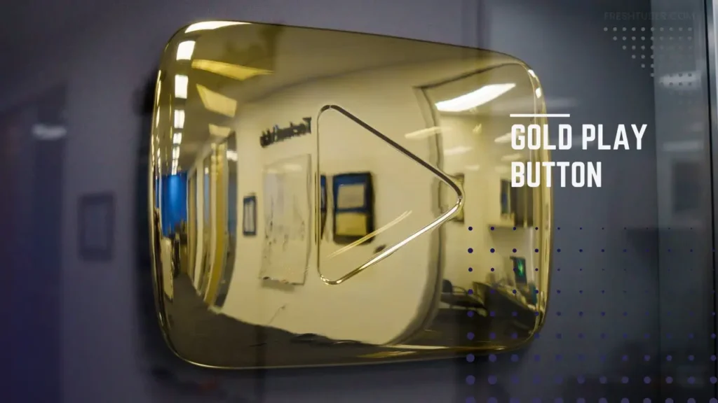 Gold Play Button